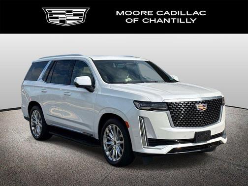 Crystal White Tricoat 2023 Cadillac Escalade Premium Luxury