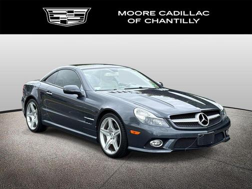 Gray 2009 Mercedes-Benz SL-Class SL 550
