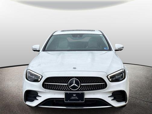 White 2023 Mercedes-Benz E-Class 4MATIC