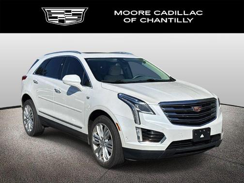 Crystal White Tricoat 2017 Cadillac XT5 Premium Luxury
