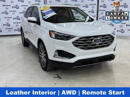 STAR WHITE 2024 Ford Edge TITANIUM