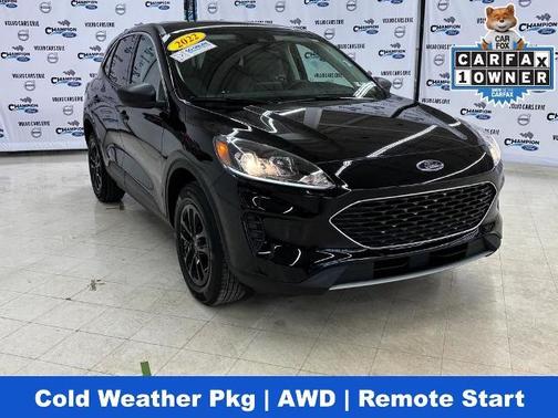AGATE BLACK METALLIC 2022 Ford Escape SE