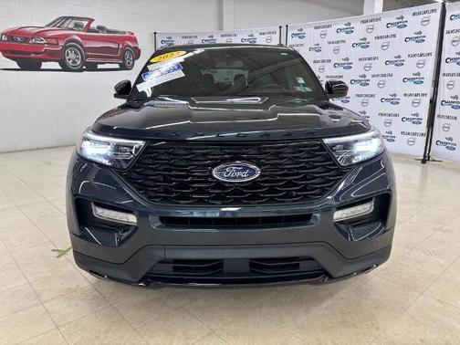 STONE BLUE METALLIC 2023 Ford Explorer ST-LINE