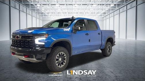 Glacier Blue Metallic 2024 Chevrolet Silverado 1500 ZR2