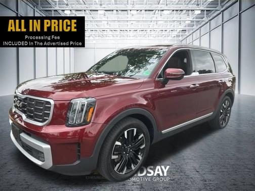 Dawning Red 2024 Kia Telluride SX Prestige