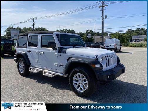 Bright White Clearcoat 2023 Jeep Wrangler Sport S