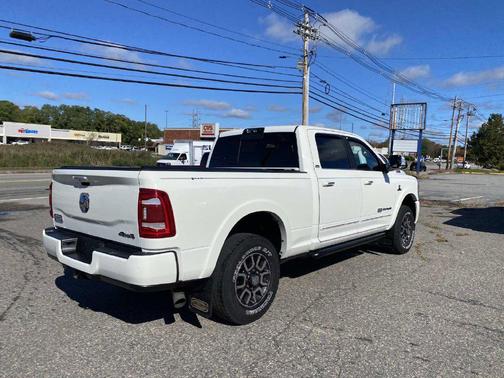 Pearl White 2021 RAM 3500 Longhorn