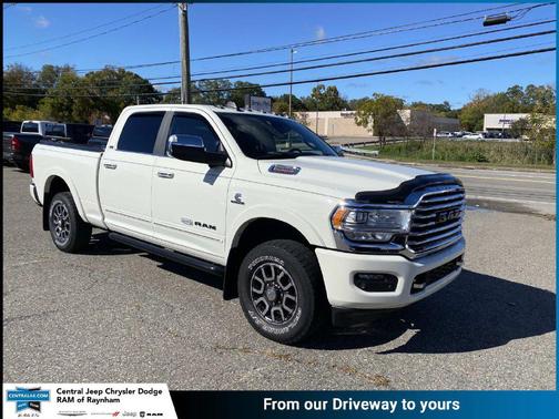 Pearl White 2021 RAM 3500 Longhorn