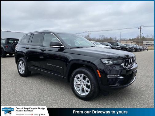 Diamond Black Crystal Pearlcoat 2023 Jeep Grand Cherokee Limited