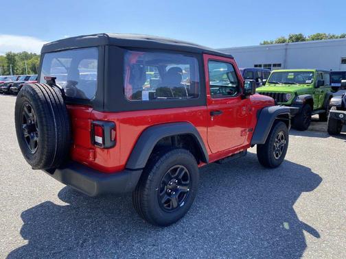 Firecracker Red Clearcoat 2026 Jeep Wrangler Sport