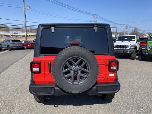 Firecracker Red Clearcoat 2025 Jeep Wrangler Sport S