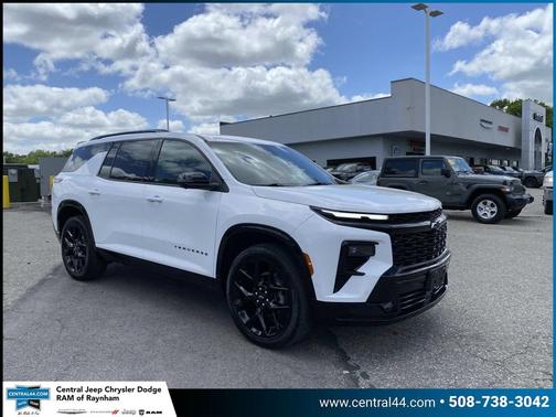 Summit White 2024 Chevrolet Traverse RS