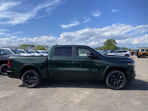 Serrano Green Metallic 2026 RAM 1500 Laramie