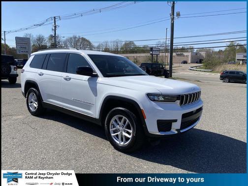 Bright White Clearcoat 2025 Jeep Grand Cherokee L Laredo