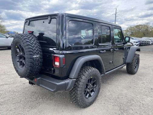 Black Clearcoat 2026 Jeep Wrangler Willys