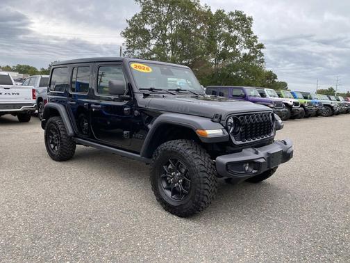 Black Clearcoat 2026 Jeep Wrangler Willys