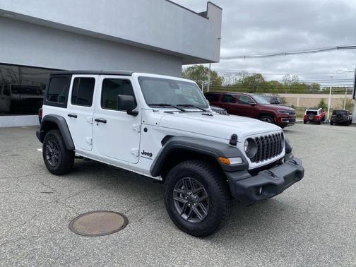 Bright White Clearcoat 2025 Jeep Wrangler Sport S