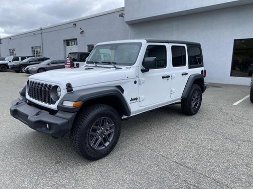 Bright White Clearcoat 2025 Jeep Wrangler Sport S