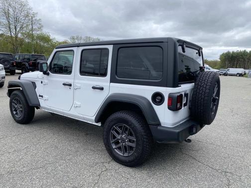 Bright White Clearcoat 2025 Jeep Wrangler Sport S