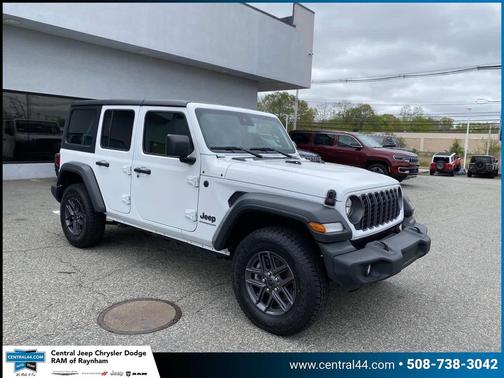 Bright White Clearcoat 2025 Jeep Wrangler Sport S