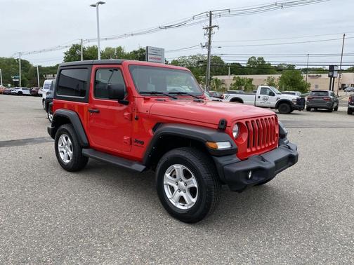 Firecracker Red Clearcoat 2022 Jeep Wrangler Sport S