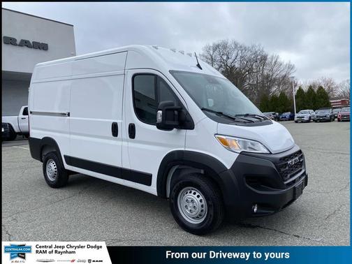 Bright White Clearcoat 2025 RAM ProMaster 2500 Tradesman