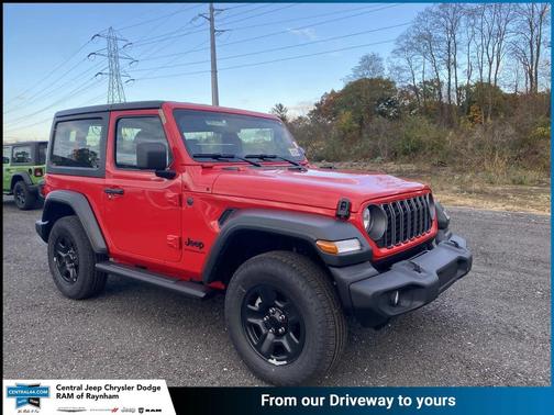 Firecracker Red Clearcoat 2026 Jeep Wrangler Sport