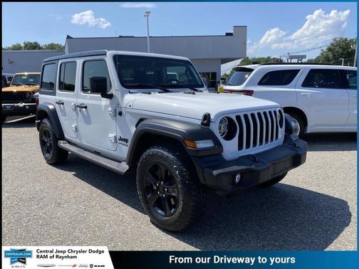 Bright White Clearcoat 2022 Jeep Wrangler Unlimited Sport Altitude