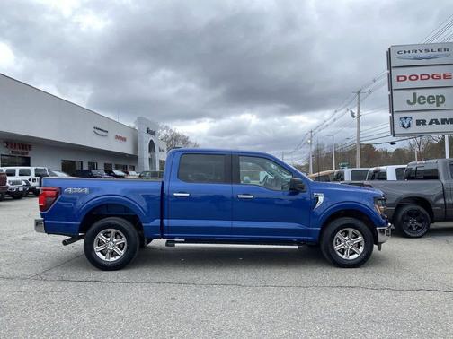 Atlas Blue Metallic 2025 Ford F-150 XLT