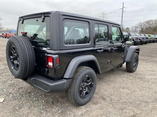 Black Clearcoat 2026 Jeep Wrangler Sport