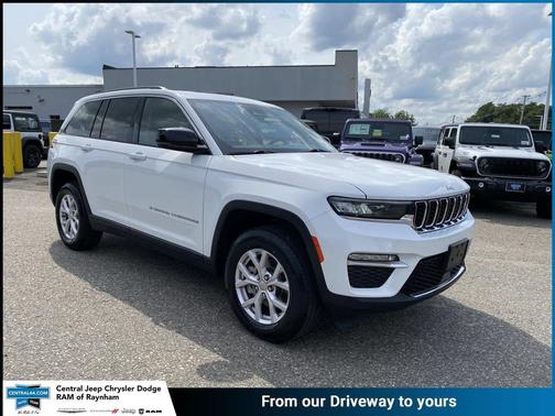 Bright White Clearcoat 2022 Jeep Grand Cherokee Limited