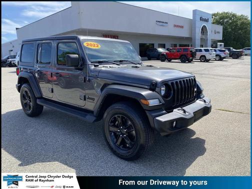 Granite Crystal Metallic Clearcoat 2022 Jeep Wrangler Unlimited Sport Altitude