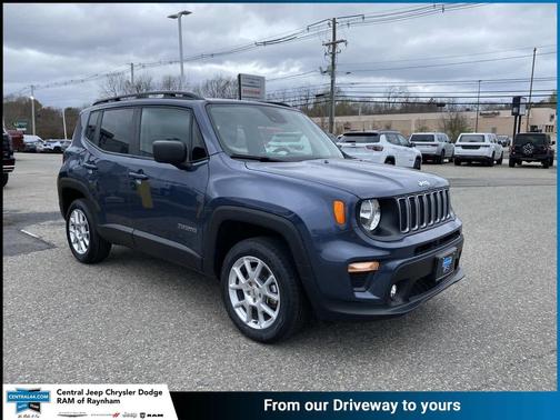 Slate Blue Pearlcoat 2022 Jeep Renegade Latitude
