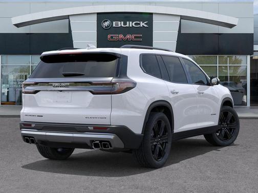 White 2026 GMC Acadia Elevation AWD