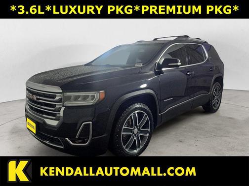 Midnight Blue Metallic 2021 GMC Acadia AWD SLT