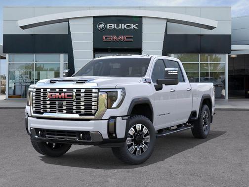 Glacier White Tricoat 2026 GMC Sierra 2500 Denali