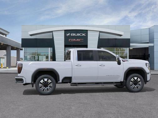 Glacier White Tricoat 2026 GMC Sierra 2500 Denali