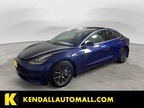 Blue 2018 Tesla Model 3 Long Range