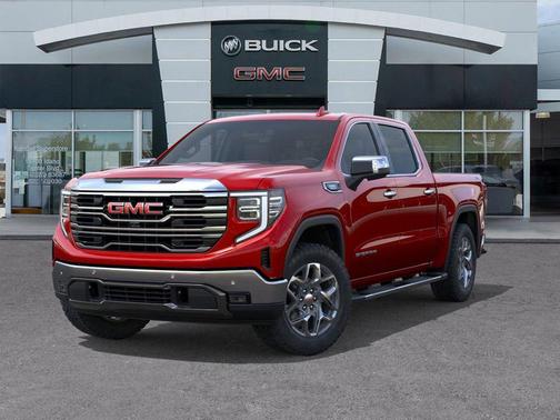 Volcanic Red Tintcoat 2026 GMC Sierra 1500 SLT