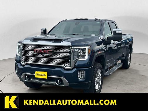 Pacific Blue Metallic 2021 GMC Sierra 3500 Denali