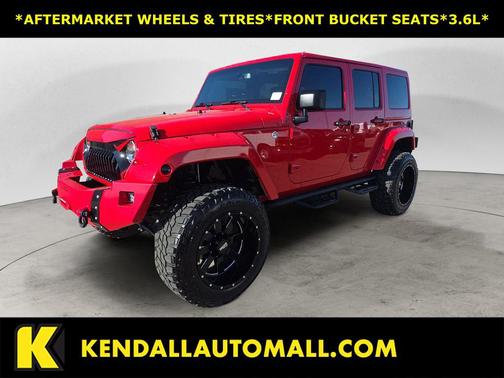 Firecracker Red Clearcoat 2017 Jeep Wrangler Unlimited Sport