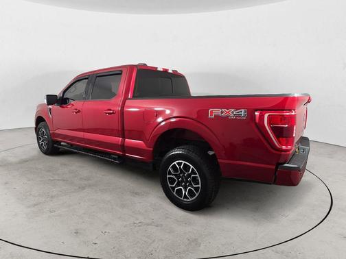 Rapid Red Metallic Tinted Clearcoat 2021 Ford F-150 XLT
