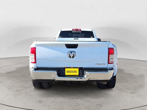 Bright White Clearcoat 2021 RAM 3500 Tradesman Crew Cab 4x4 8' Box
