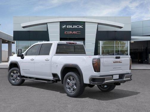 Glacier White Tricoat 2026 GMC Sierra 2500 SLT
