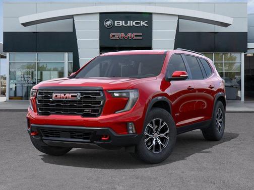 Volcanic Red Tintcoat 2026 GMC Acadia AT4 AWD