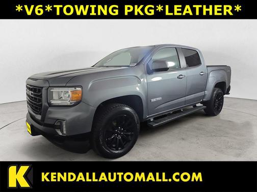 Satin Steel Metallic 2022 GMC Canyon Elevation