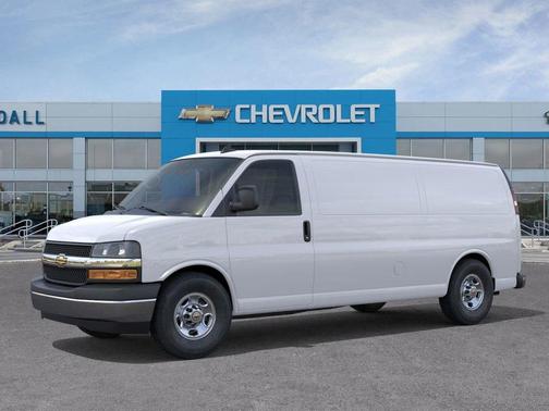 Summit White 2025 Chevrolet Express 2500 LT