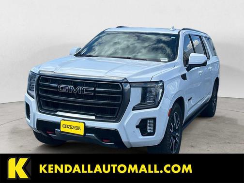 Summit White 2023 GMC Yukon XL 4WD AT4