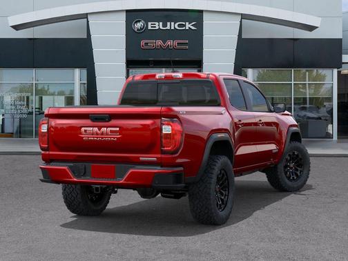 Volcanic Red Tintcoat 2026 GMC Canyon Elevation
