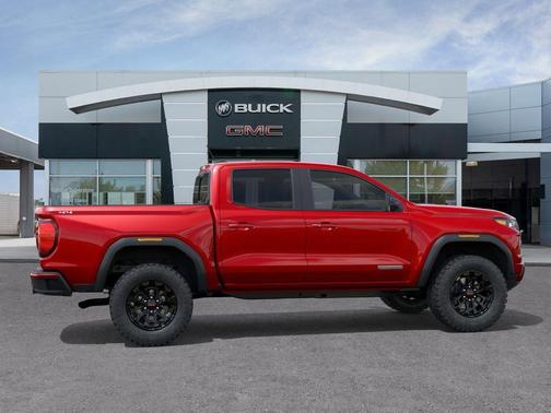 Volcanic Red Tintcoat 2026 GMC Canyon Elevation